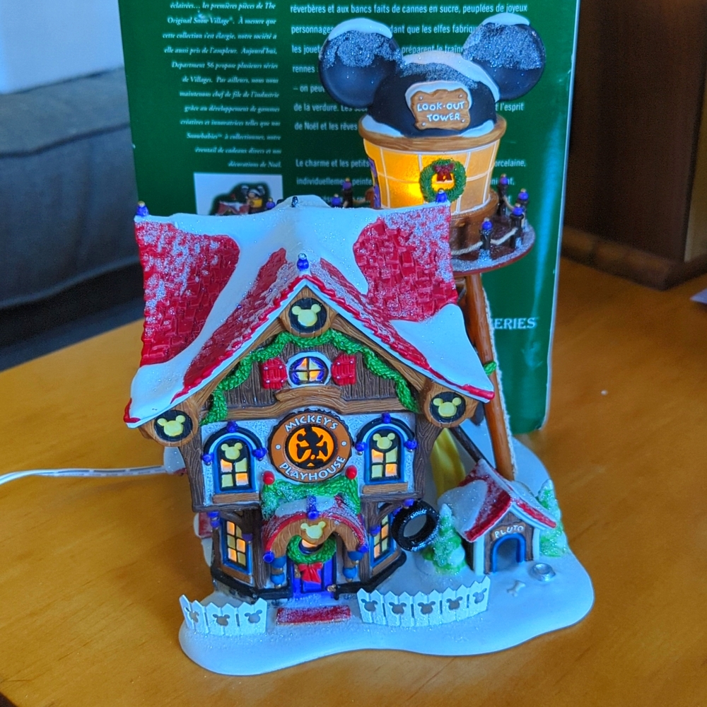 Department 56 North Pole Disney Mickey's Playhouse